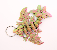 Tiny Mistletoe Tadling Keychain 1